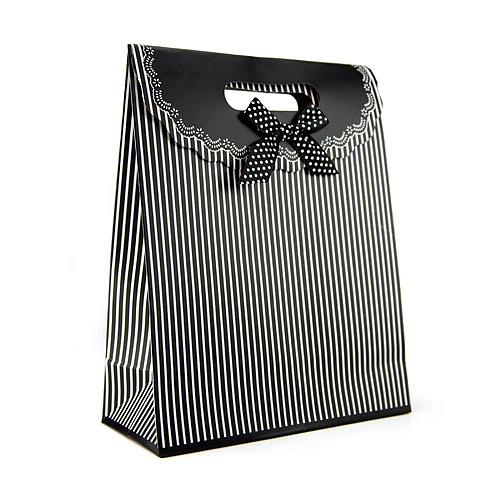 Product: Tote with stripes medium