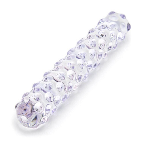 Product: Nubby glass dildo