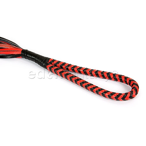 Product: Calf leather two tone flogger