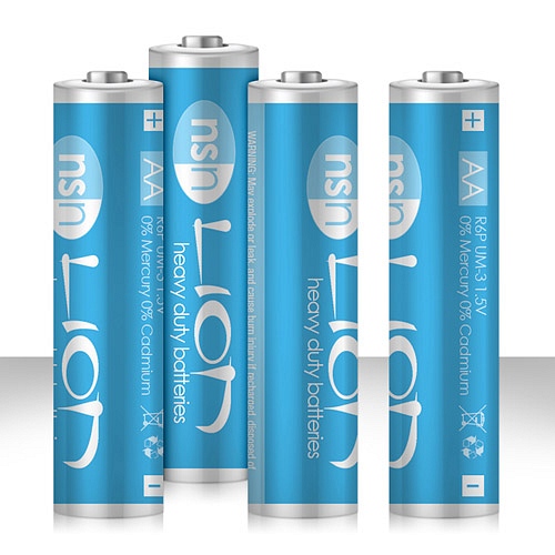 Product: LION - zinc batteries AA