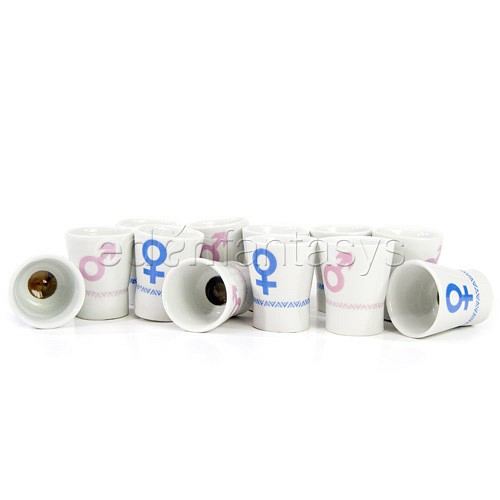 Product: Surprise shot glass 12 pieces with display