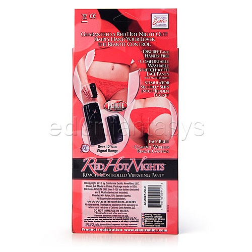 Product: Remote controlled vibrating panty