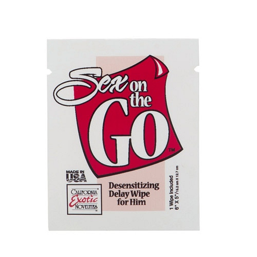 Product: Desensitizing wipes for him