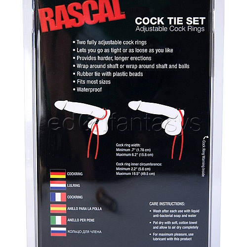 Product: Rascal cock tie set